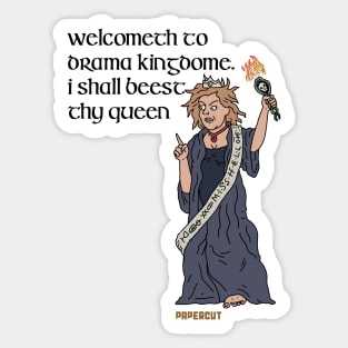 Drama Queen Sticker